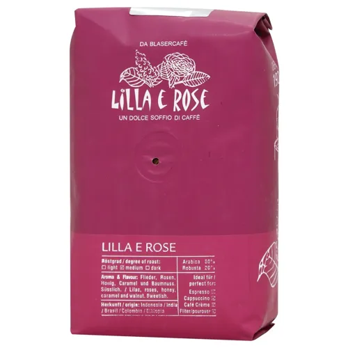 Кава Blasercafe Lilla&Rose смажена в зернах 250г