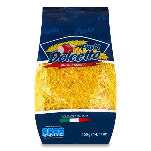 Макарони Вермішель Вищого Ґатунку, 400Г