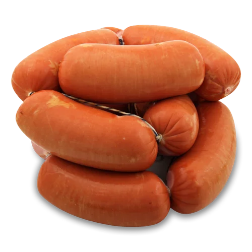 Сардельки З Сиром Напівкопчені п/с, кг