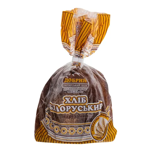 Хліб половинка в нарізці Білоруський Добрий 0.35кг