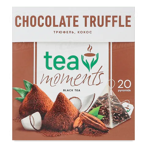 Чай Tea Moments Шоколадний Трюфель 36 (20 пір*1,8) г.