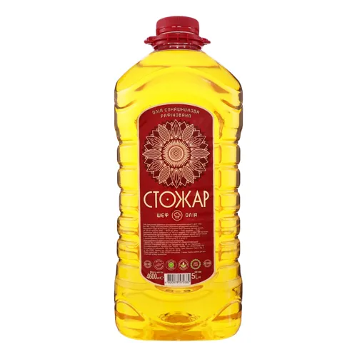 Олія соняшникова рафінована Шеф Стожар 5л