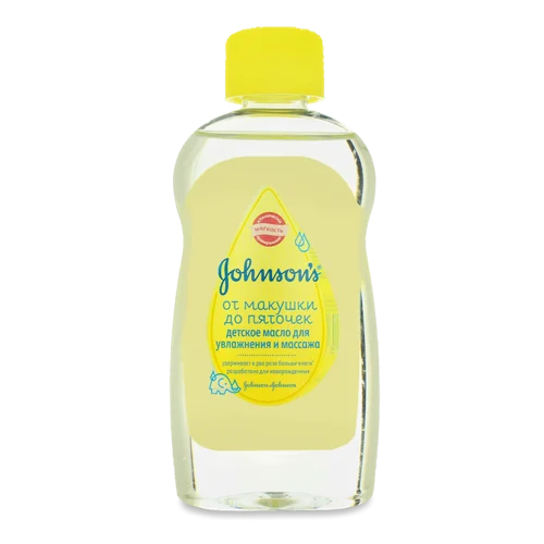 Дитяча Олія з Ромашкою Johnson's Baby, натуральна, 200мл