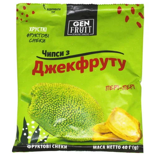 Чіпси з джекфрута пері пері (Наш імпорт) 34 г