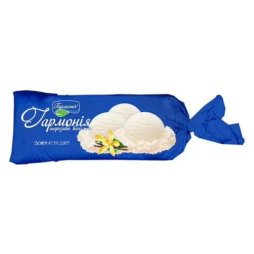 Морозиво з ароматом ванілі Гармонія 500г