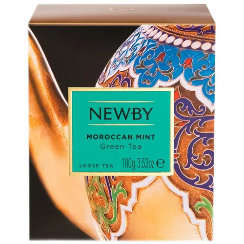 Чай зелений Newby Moroccan Mint 100г