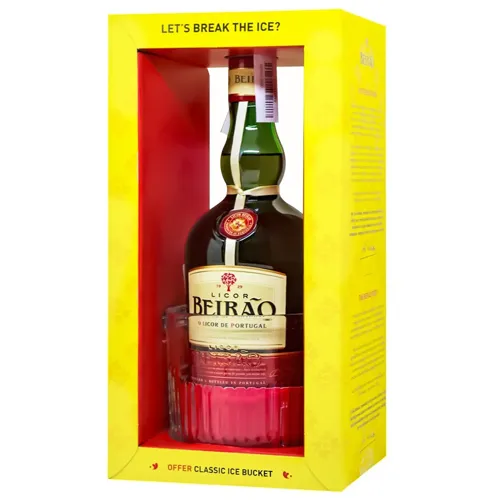 Лікер Licor Beirao з відром для льоду 22%, 0,7л