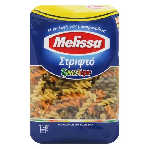 Макаронні вироби Melissa Фузіллі трикольорові 500г