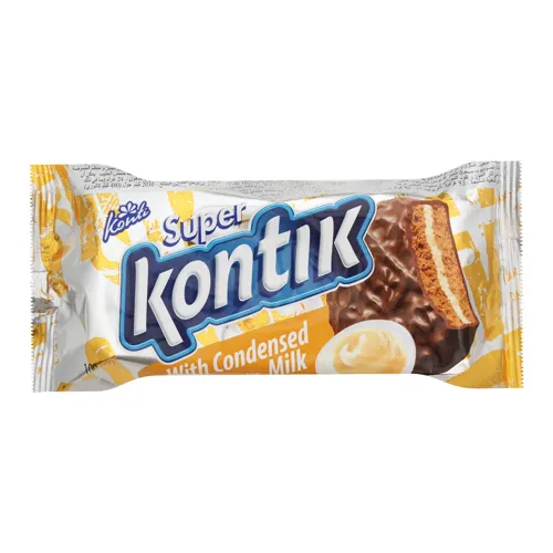 Печиво-сендвіч зі згущеним молоком Супер-Контік Konti м/у 100г