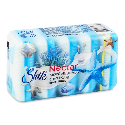 Туалетне Крем-мило Морські Мінерали Nectar Shik, 5х70г