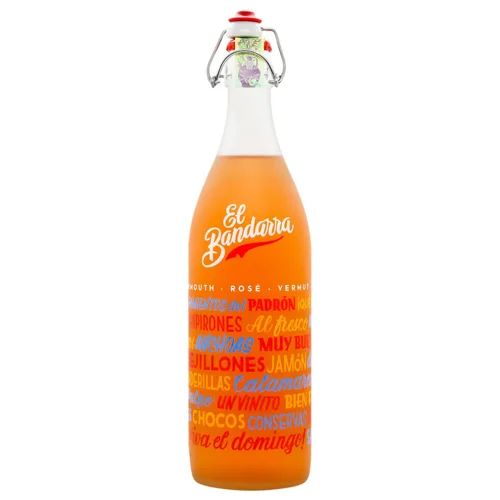 Вермут El Bandarra Rojo рожевий солодкий 15% 1л