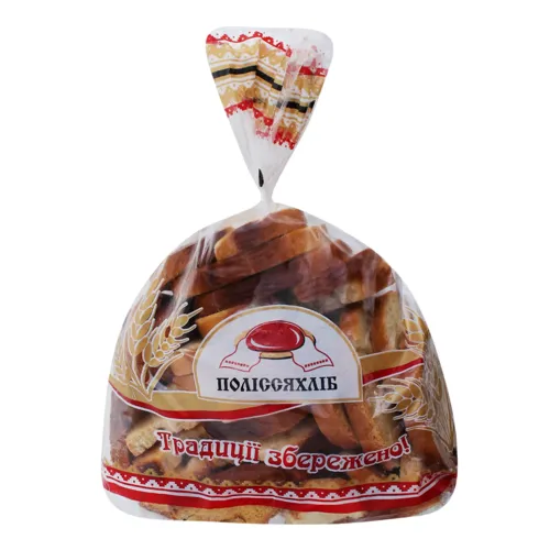 Сухарі-грінки з родзинками Поліссяхліб м/у 300г