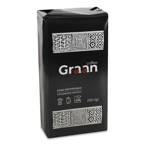 Кава Натуральна Обсмажена Мелена В/ґ, 250г