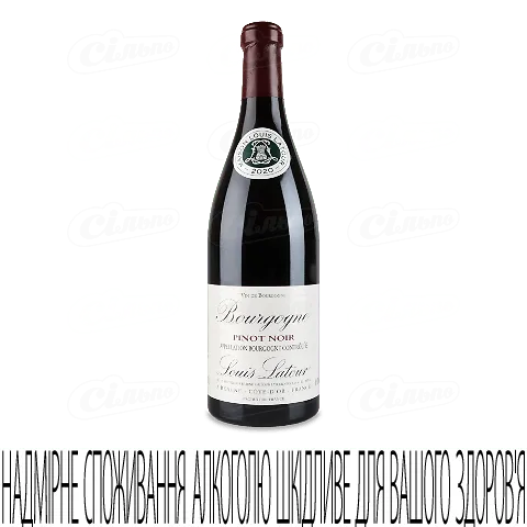 Вино Domaine Louis Latour Bourgogne Pinot Noir, 0,75л