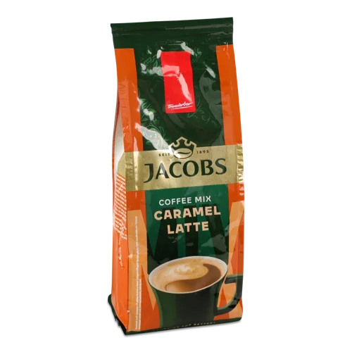 Напій Кавовий Розчинний 3В1 Caramel Latte Jacobs, м/у 450г