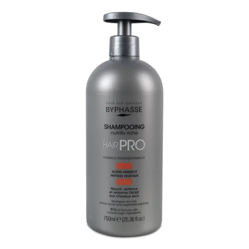 Шампунь Для Волосся Живлення Та Відновлення Hair Pro Byphasse, 750мл