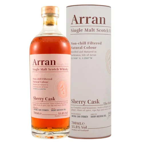 Віскі Arran Sherry Cask 55,8% 0,7л