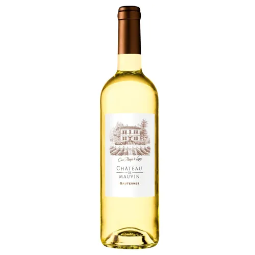 Вино Chateau de Mauvin Sauternes біле солодке 13% 0,75л