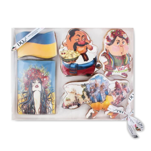 Пряники Імбирні Вищого Ґатунку, Картонна Упаковка, 400г