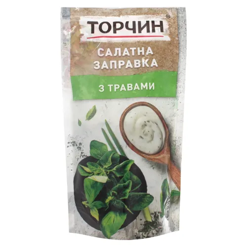 Заправка салатна з травами Торчин д/п 140г