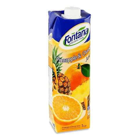 Сік Fontana ананасово-апельсиновий, 1л
