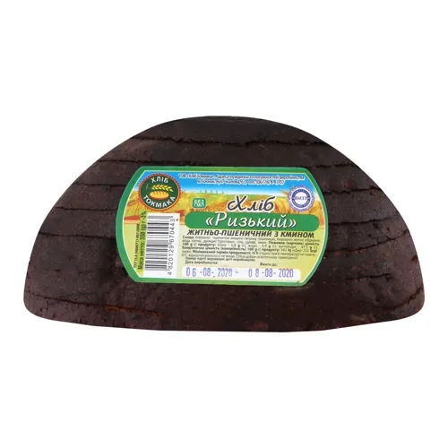 Хліб ржано-пшеничний з тмином Рижський Хліб Токмака м/у 350г