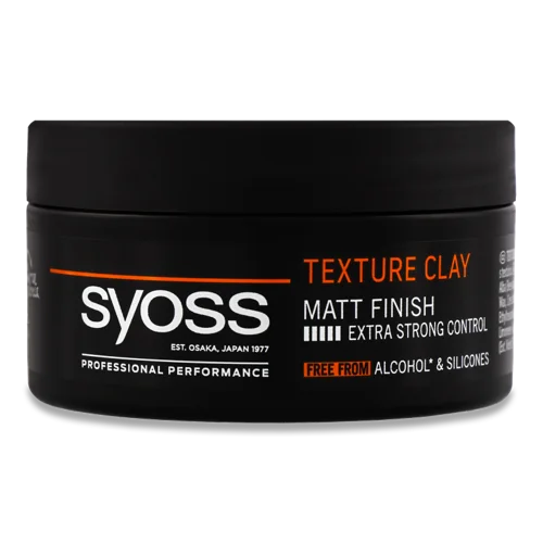 Глина Для Волосся Texture Clay Syoss, 100мл