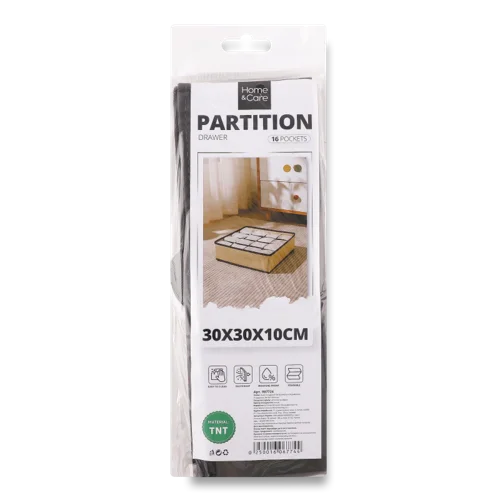 Ящик Home&Care Складаний 16 Відділ, 30x30x10см, к/у, 1шт