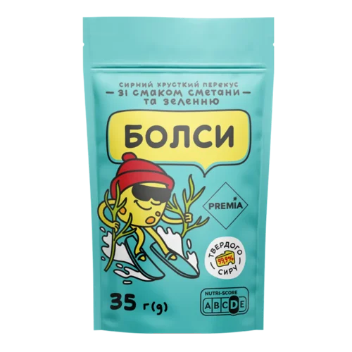 Кульки сирні PREMIA Болси сметана та зелень