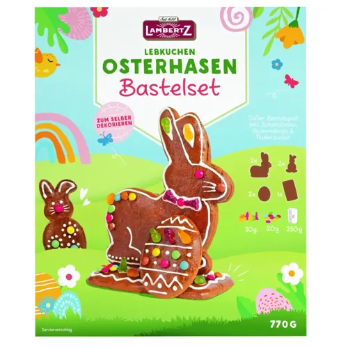Пряники Lambertz Easter Bunny 770г
