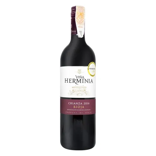Вино Vina Herminia Crianza червоне сухе 14% 0,75л