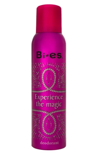 Дезодорант Bi-es Experience The Magic 150мл жінки, спрей, з натуральною оболонкою