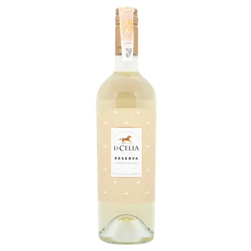 Вино La Celia Reserva Pinot Grigio біле сухе 12,5% 0,75л