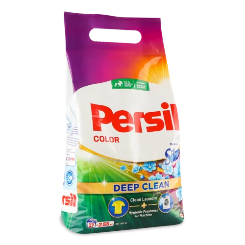 Пральний Порошок Color Deep Clean Свіжість від Silan Persil, 2.55кг