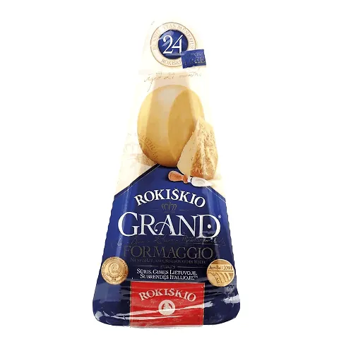 Сир Rokiskio Grand 24 міс 37%, 180г