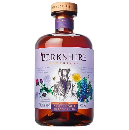 Джин Berkshire Botanical Dandelion & Burdock Gin, 40,3%, 0,5л
