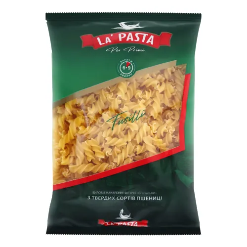 Вироби макаронні Спіральки La Pasta м/у 750г