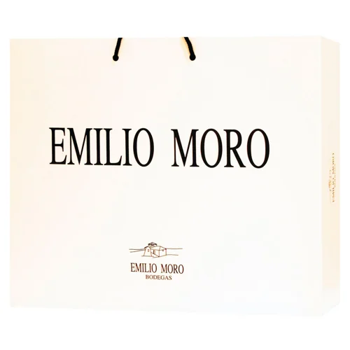 Вино Emilio Moro червоне сухе 14% 0,75л + два бокала та один штопор
