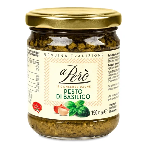 Песто a Pero з базиліком 190мл