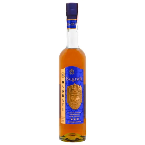 Коньяк України Баграті 3* 0,5л