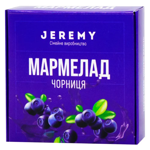 Мармелад Jeremy Чорниця 80г