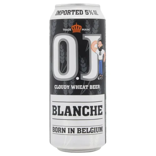 Пиво O.J. Blanche світле 5% 0,5л