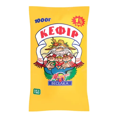 Кефір 1% Молочна веселка м/у 1000г