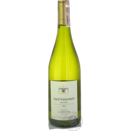 Вино Jean Loron Sauvignon біле сухе 12% 0,75л