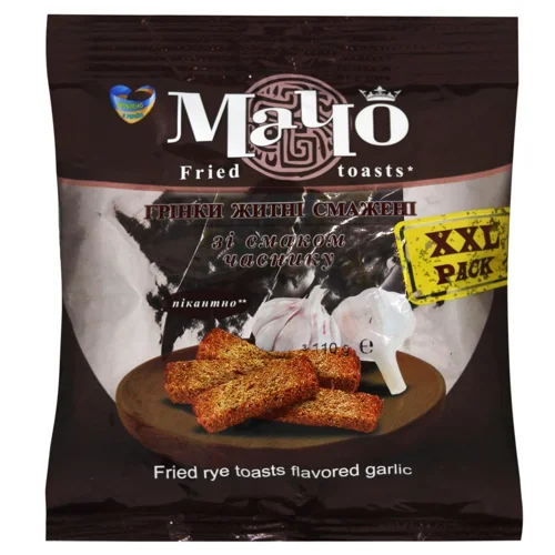 Грінки Мачо зі смаком часнику 110г