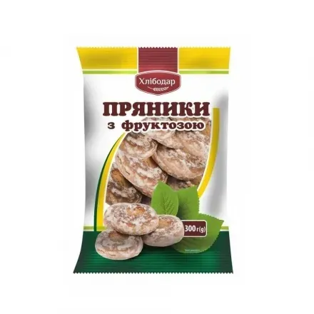 Пряники Хлібодар з фруктозою 300г
