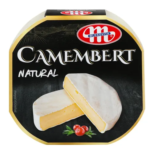 Сир 58% м'який з пліснявою Camembert Mlekovita к/у 120г