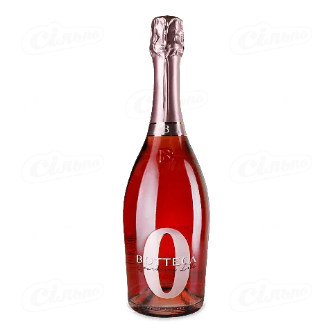 Вино ігристе «Bottega Rose» безалкогольне, 0,75л