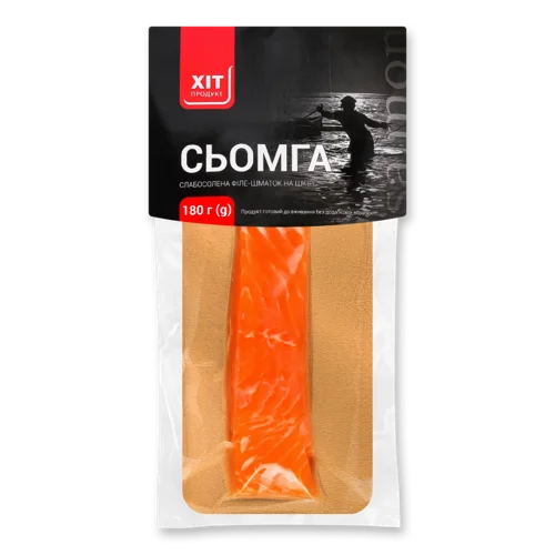 Філе Сьомги Варено-Копчене Хіт Продукт, 180г