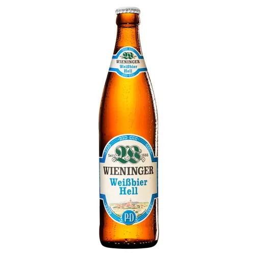 Пиво Wieninger Weissbier Hell 5,3% 0,5л
